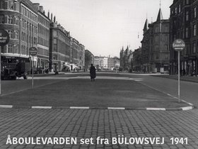 Åboulevarden set fra Bülowsvej 3 1941.jpg